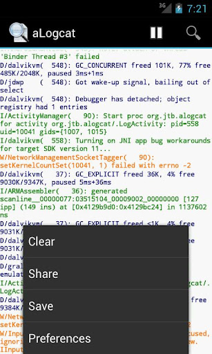 aLogcat (free) - logcat apk