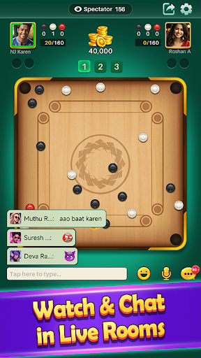 Screenshot Carrom League: Friends Online