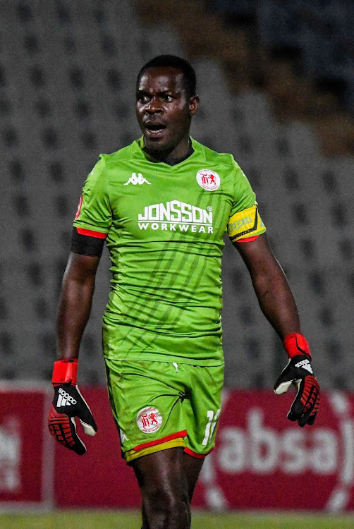 Tapuwa Kapini (goalkeeper) of Highlands Park