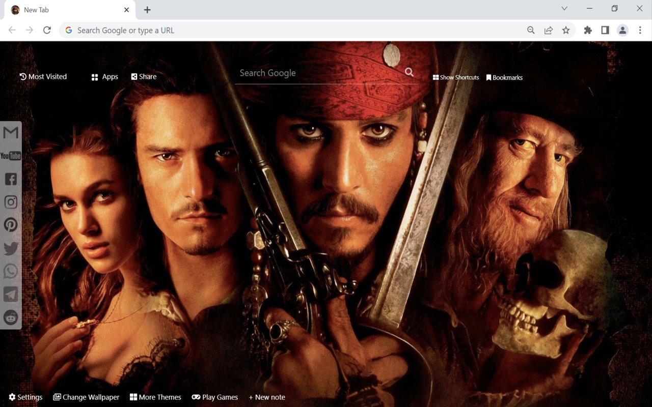 Pirates of The Caribbean Wallpaper Preview image 2