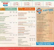 Domino's Pizza menu 2