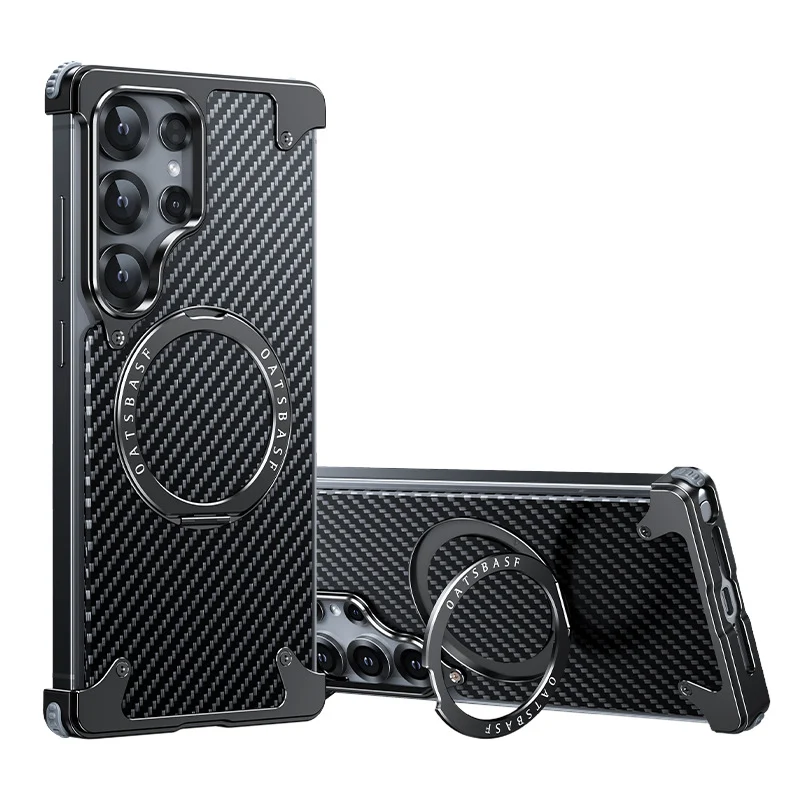 Shatter-resistant Carbon Fiber Phone Shell for fashion-forward personalities. Stylishly protect your phone from drops an