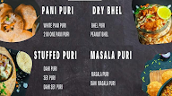 Golden Chaats menu 1