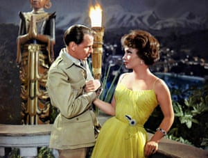 Frank Sinatra and Gina Lollobrigida in Never So Few, 1959