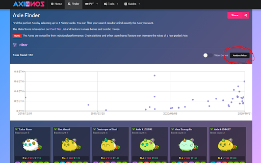 Axie.zone Pricing Helper