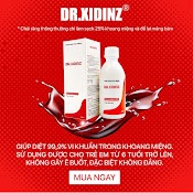 Nước Súc Miệng Sát Khuẩn Họng Dr.xidinz