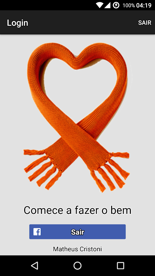 Inverno solidário Screen 3
