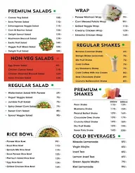 Be Healthy menu 4