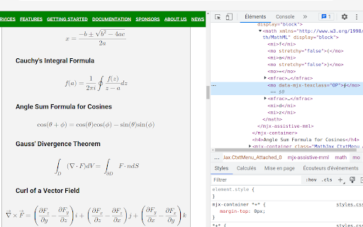 Native MathML