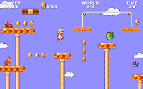 Android application Super Subway Mareo Game screenshort
