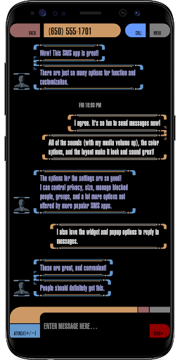 Screenshot TREK: T.I. SMS