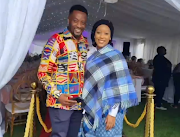 Snaps of Buhle Samuels wearing traditional wedding attire caused a social media frenzy.