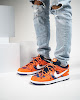 off-white x futura x nike dunk low orange 