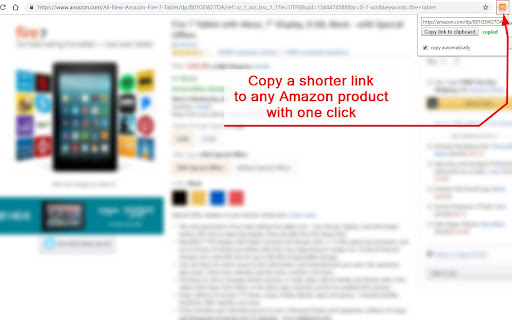 Amazon Product Link Shortener