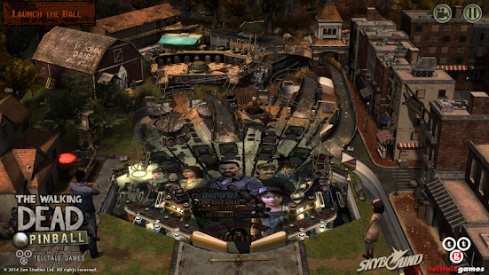 The Walking Dead Pinball Screenshot