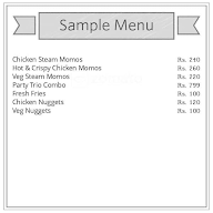 Zomoz - The Momo Company menu 1