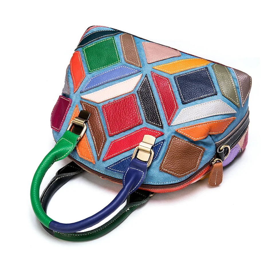 Bolsa Feminina Head Layer de Couro Cross-Body Alça Transversal Elegância e Conforto para Uso Diário e Ocasiões Especiais