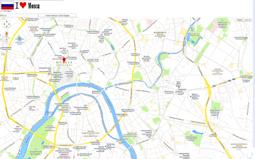 Moscow map