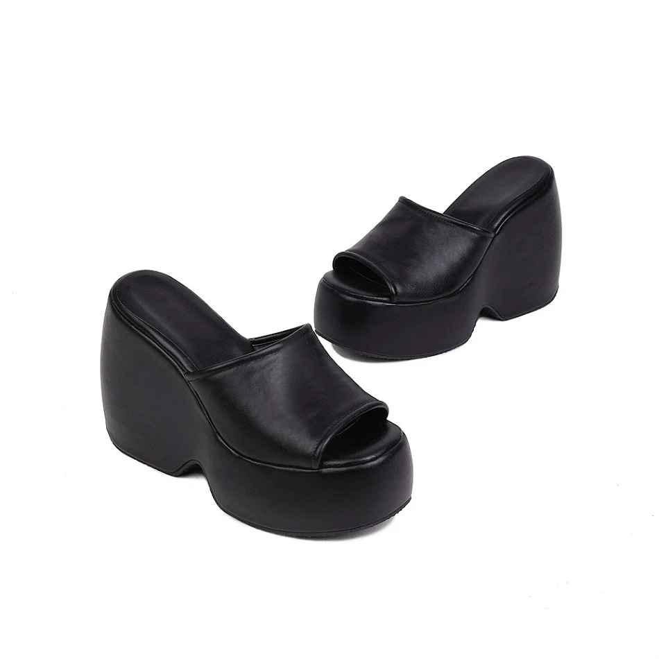 Sandalias de exterior con boca de pez para mujer, perfectas para un look moderno y cómodo. Ideales para paseos y actividades al aire libre.