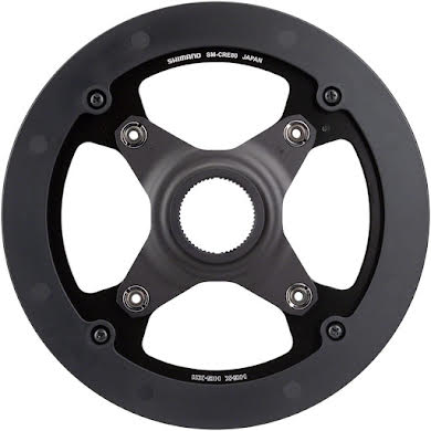 Shimano STEPS SM-CRE80 Chainring with Double Chainguide, 50mm Chainline, 44t alternate image 0