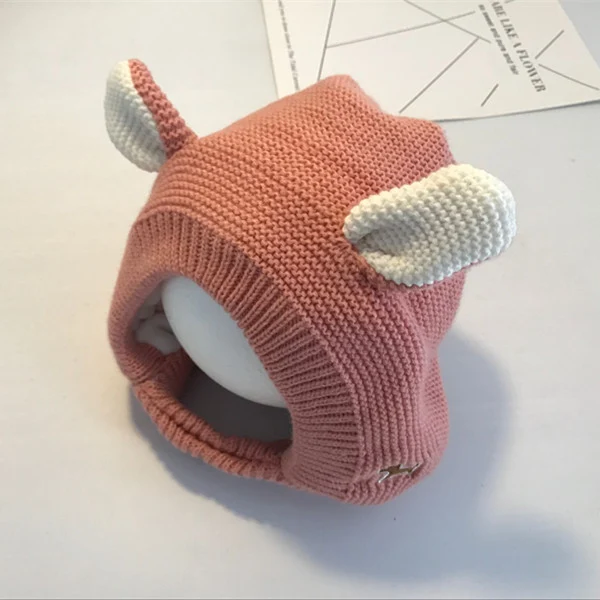 Title 5, Bonnet en peluche chaud pour enfants, protège-o...