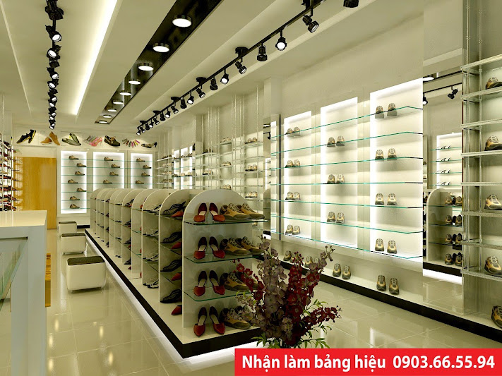 bảng hiệu shop giày dép 17