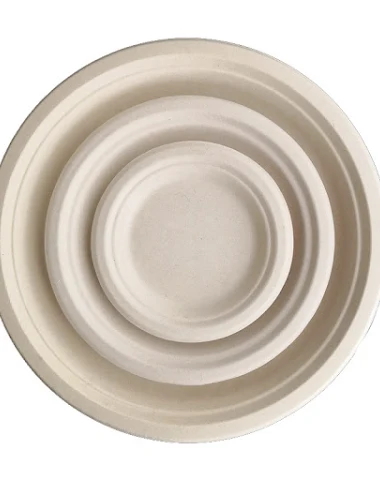 7-inch wegwerp papieren borden, ide - 1
