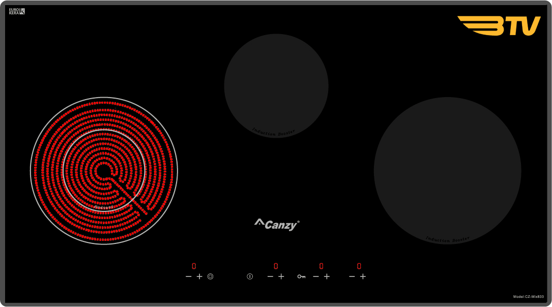 Bếp điện từ Canzy CZ-Mix833