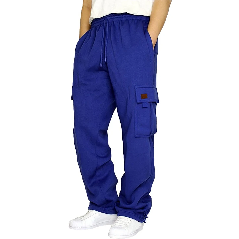 Pantalon Cargo Homme Ample Confort et Style Décontracté Poches Multiples Idéal pour le Quotidien et les Activités Extérieures Coupe Relax