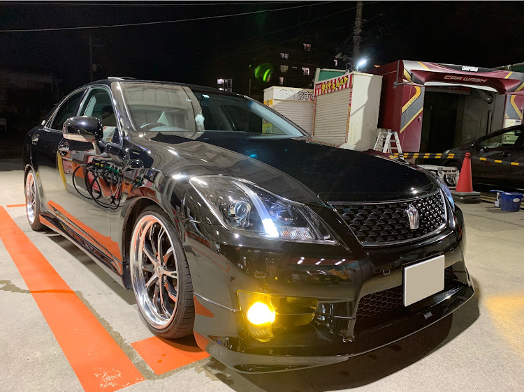 クラウンアスリートのGRS200・フォロー大歓迎・洗車・コーティング・磨きに関するカスタム事例の投稿画像1枚目