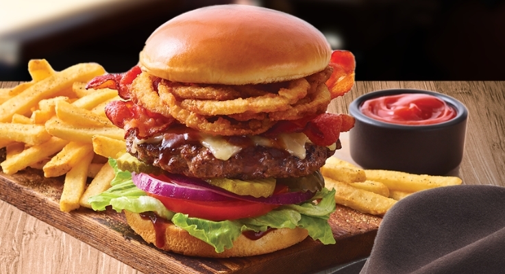 Applebees burger