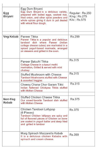 Soul Of Biryani menu 6