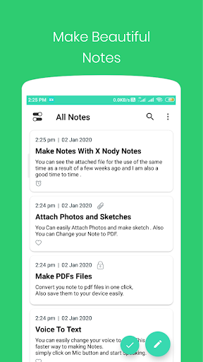 Screenshot X Nody Notes - Notebook, ToDo 