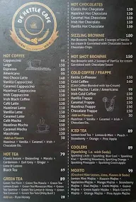 De' Kettle Cafe menu 1