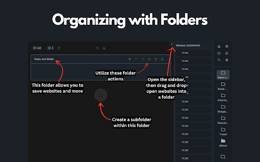 Octab - Your Tab Manager & Digital Companion