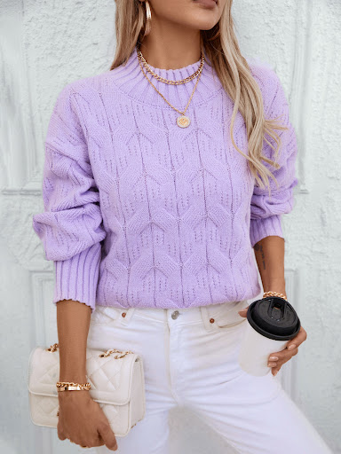 Title 12, Womens Loose Twisted Pullover