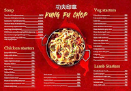 Kung Fu Chop menu 3