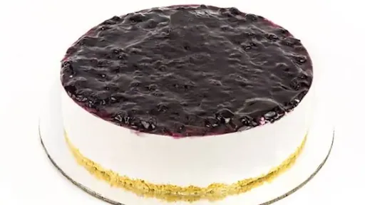 Blueberry Unbaked Cheesecake Father's Day
