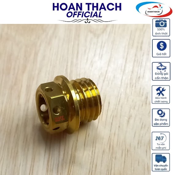 Ốc Nắp Nhớt Màu Vàng Dùng Cho Xe Máy Yamaha Hoanthachsp007655