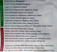 Chicago Pizza menu 2