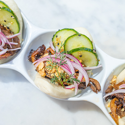 Smoked Oyster Mushroom Bao