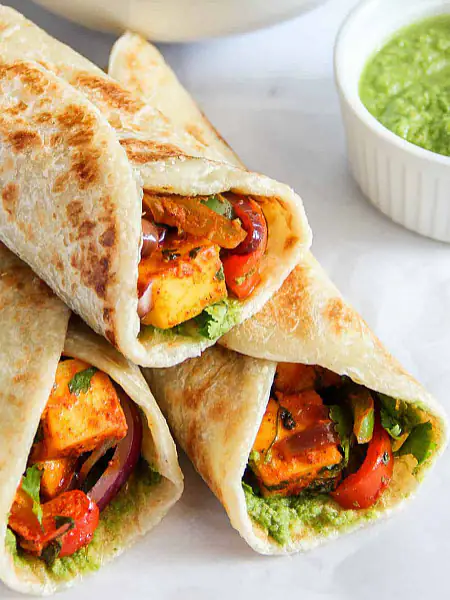 Paneer Tikka Roll