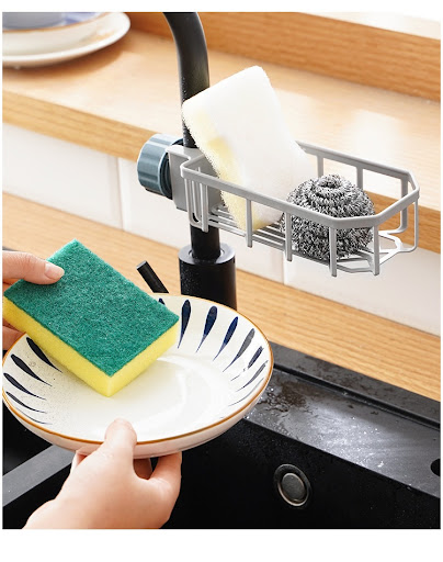 Title 7, Hanging On A Faucet Kitchen Sink Storage Rack, ...