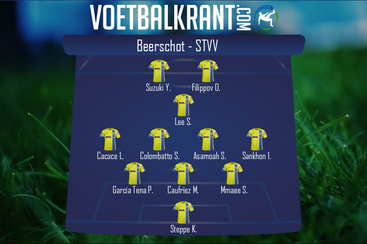 Opstelling STVV | Beerschot - STVV (17/10/2020)