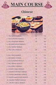 Amritsaree Jaika menu 1