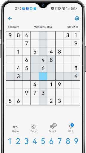 Screenshot Sudoku Puzzle - Brain Puzzle