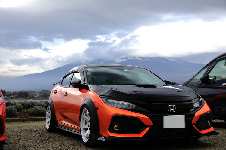 シビックのシビック・FK７・オフ会・河口湖・山梨県に関するカスタム事例の投稿画像1枚目