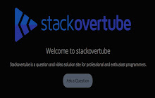 StackOverTube recording small promo image