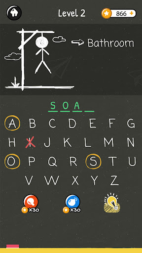 Screenshot Hangman Words:Two Player Games