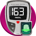 Cover Image of डाउनलोड Blood Sugar Logger App : Glucose Scan Tracker Test 1.0 APK